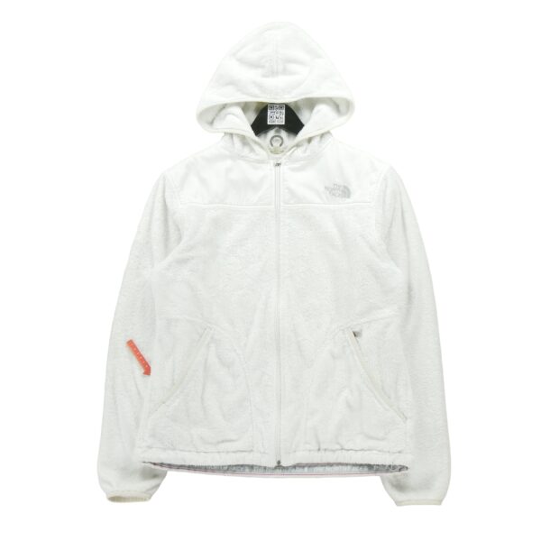 Veste polaires femme manches longues blanc The North Face Col Rond