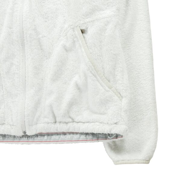 Veste polaires femme manches longues blanc The North Face Col Rond