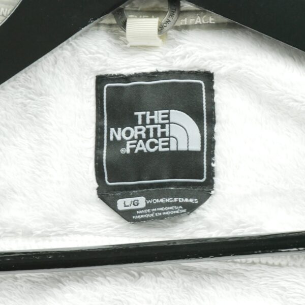 Veste polaires femme manches longues blanc The North Face Col Rond