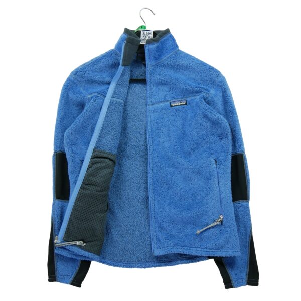 Veste polaires femme manches longues bleu Patagonia Col Montant