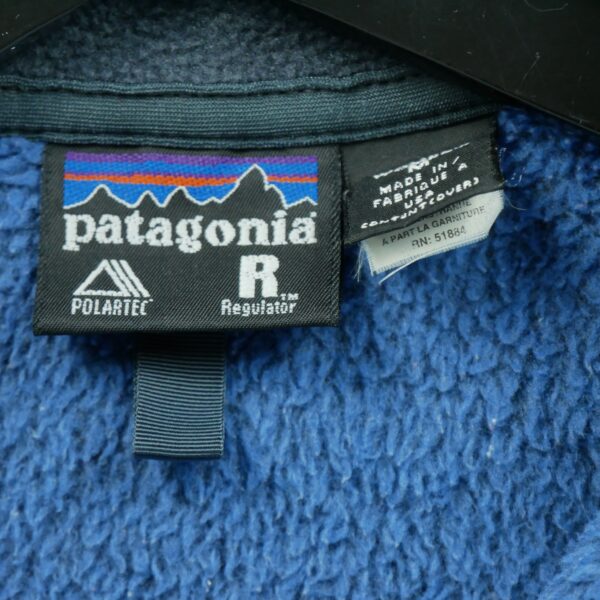 Veste polaires femme manches longues bleu Patagonia Col Montant