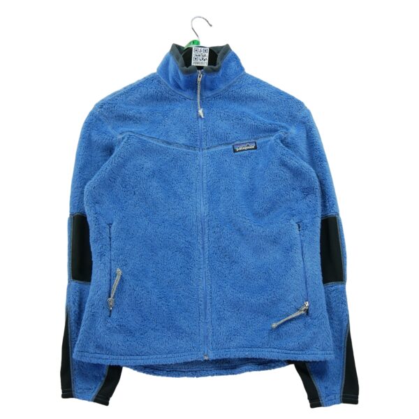 Veste polaires femme manches longues bleu Patagonia Col Montant
