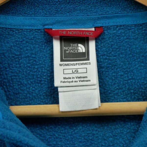 Veste polaires femme manches longues bleu The North Face Col Montant