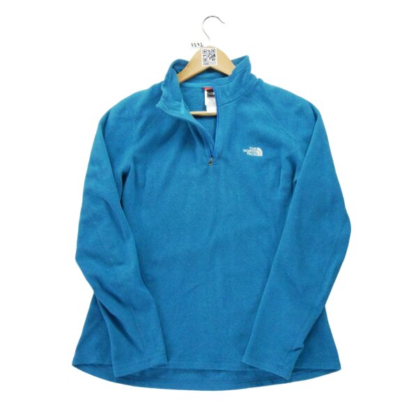 Veste polaires femme manches longues bleu The North Face Col Montant