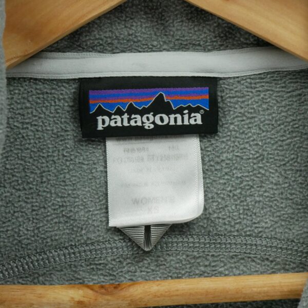 Veste polaires femme manches longues gris Patagonia Col Montant