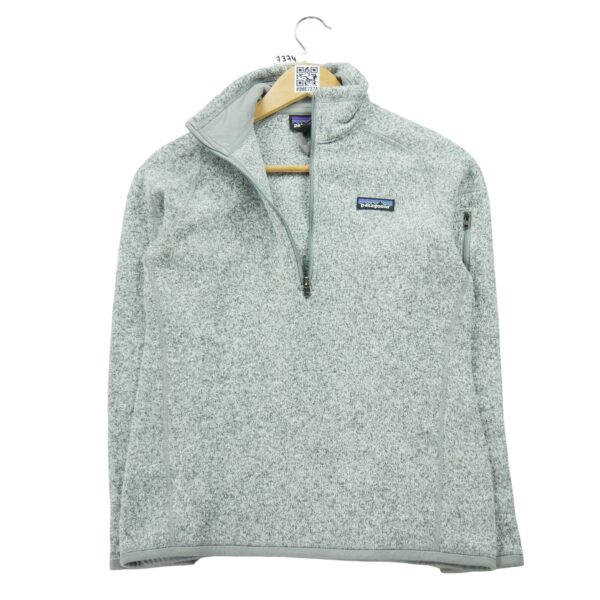 Veste polaires femme manches longues gris Patagonia Motif chine Col Montant
