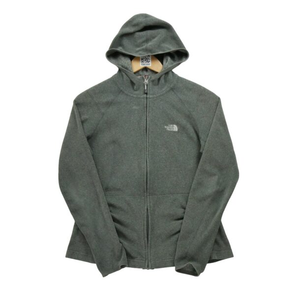 Veste polaires femme manches longues gris The North Face Col Montant