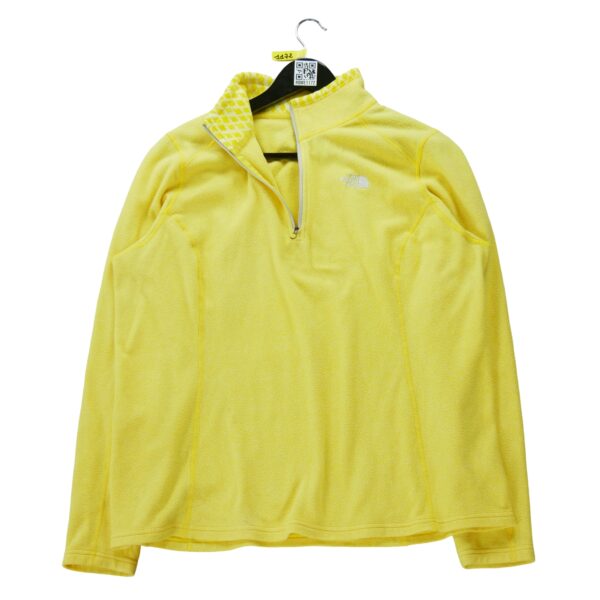 Veste polaires femme manches longues jaune The North Face Col Montant