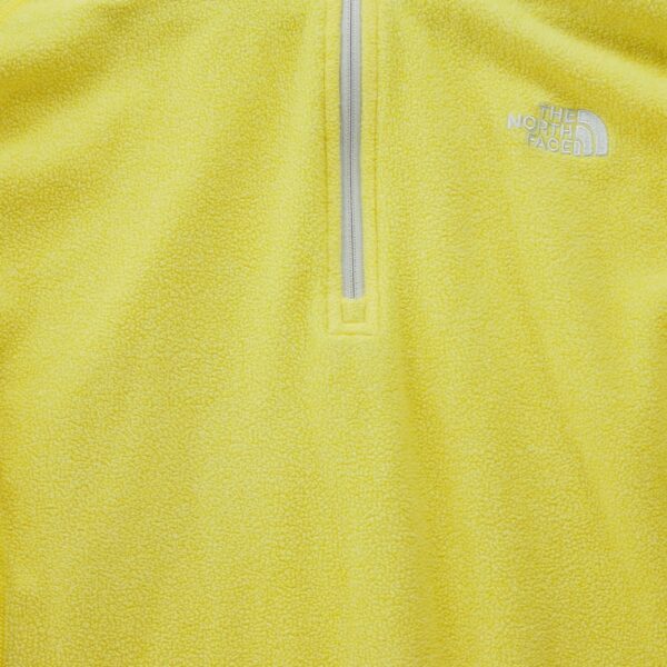Veste polaires femme manches longues jaune The North Face Col Montant