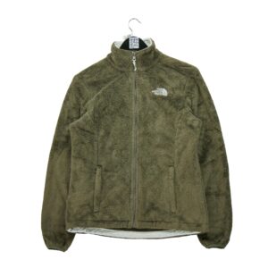 Veste polaires femme manches longues kaki The North Face Col Montant