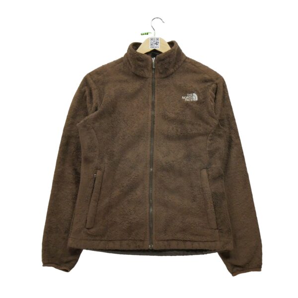 Veste polaires femme manches longues marron The North Face Col Montant