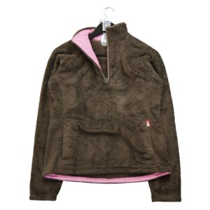 Veste polaires femme manches longues marron The North Face Col Montant