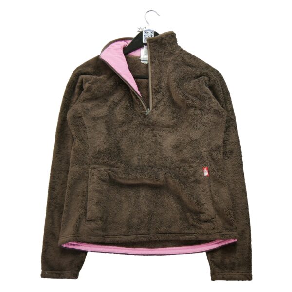 Veste polaires femme manches longues marron The North Face Col Montant