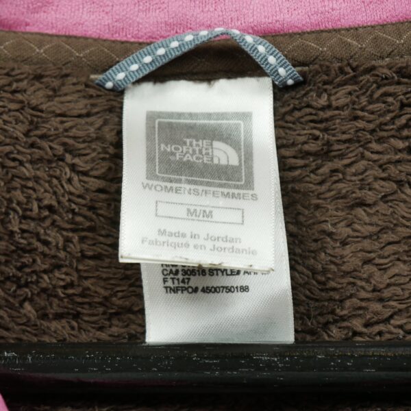 Veste polaires femme manches longues marron The North Face Col Montant