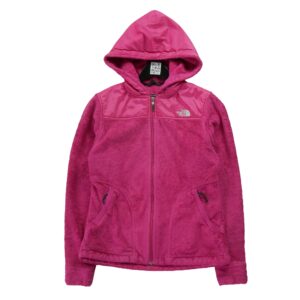 Veste polaires femme manches longues rose The North Face Col Rond