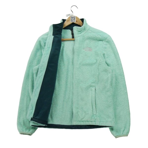 Veste polaires femme manches longues vert The North Face Col Montant