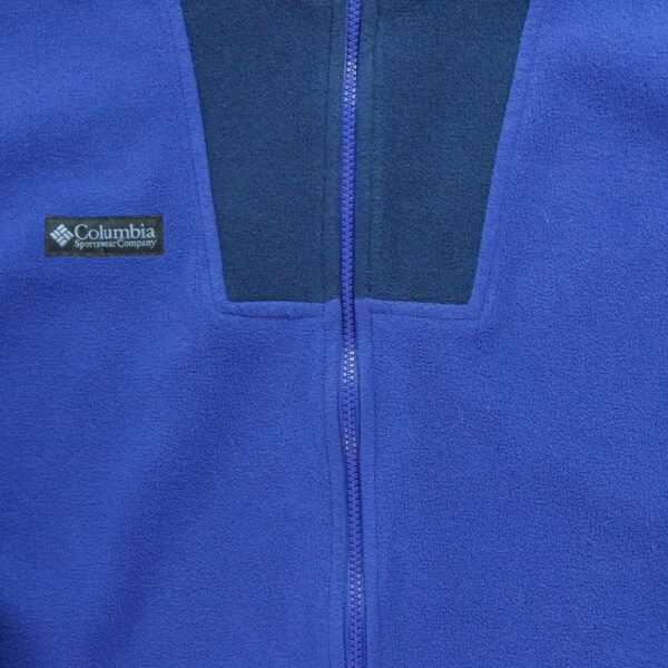 Veste polaires femme manches longues violet Columbia Col Montant