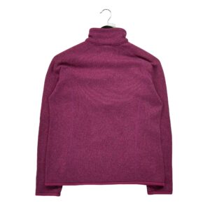 Veste polaires femme manches longues violet Patagonia Motif chine Col Montant