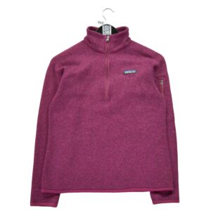 Veste polaires femme manches longues violet Patagonia Motif chine Col Montant