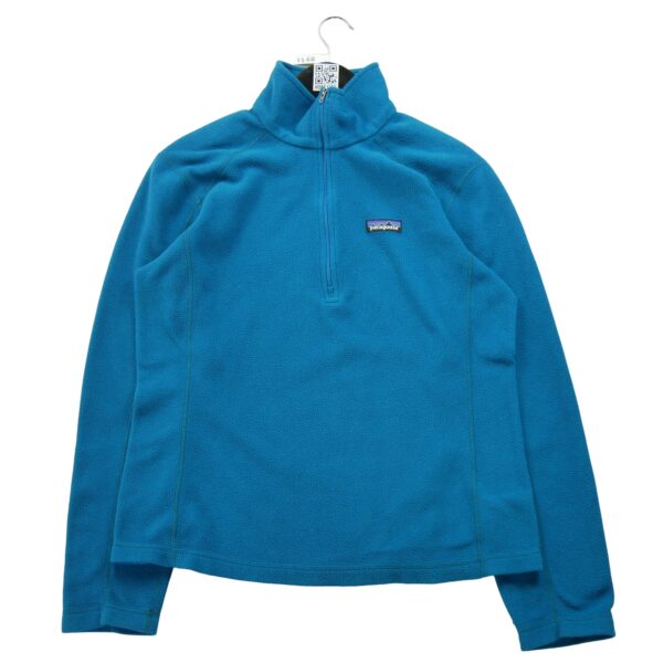 Veste polaires homme manches longues bleu Patagonia Col Montant