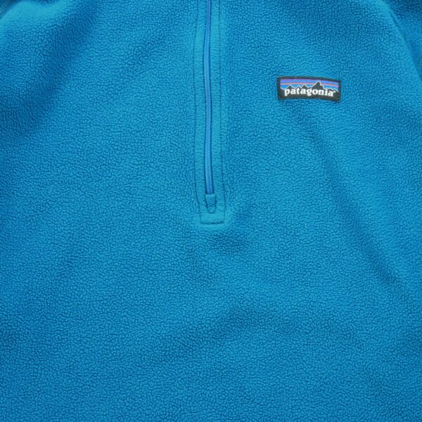 Veste polaires homme manches longues bleu Patagonia Col Montant