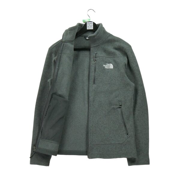 Veste polaires homme manches longues gris The North Face Col Montant