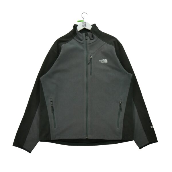 Veste polaires homme manches longues gris The North Face Col Montant