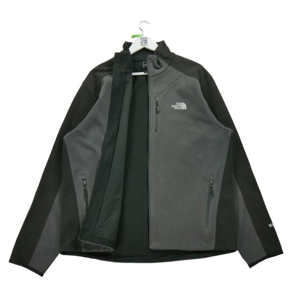 Veste polaires homme manches longues gris The North Face Col Montant
