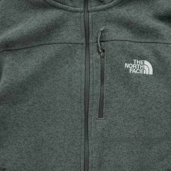 Veste polaires homme manches longues gris The North Face Col Montant