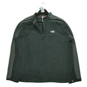 Veste polaires homme manches longues noir The North Face Col Montant