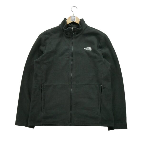 Veste polaires homme manches longues noir The North Face Col Montant