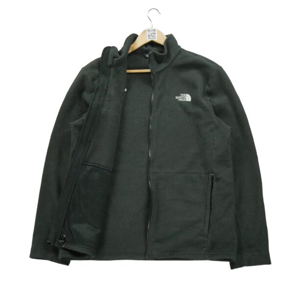 Veste polaires homme manches longues noir The North Face Col Montant