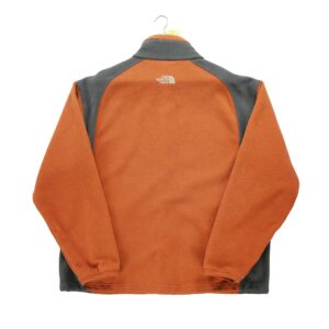 Veste polaires homme manches longues orange The North Face Col Montant