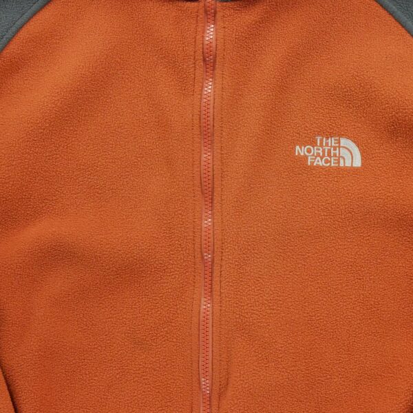 Veste polaires homme manches longues orange The North Face Col Montant