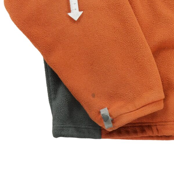 Veste polaires homme manches longues orange The North Face Col Montant