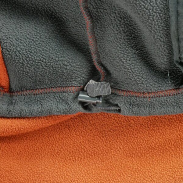 Veste polaires homme manches longues orange The North Face Col Montant