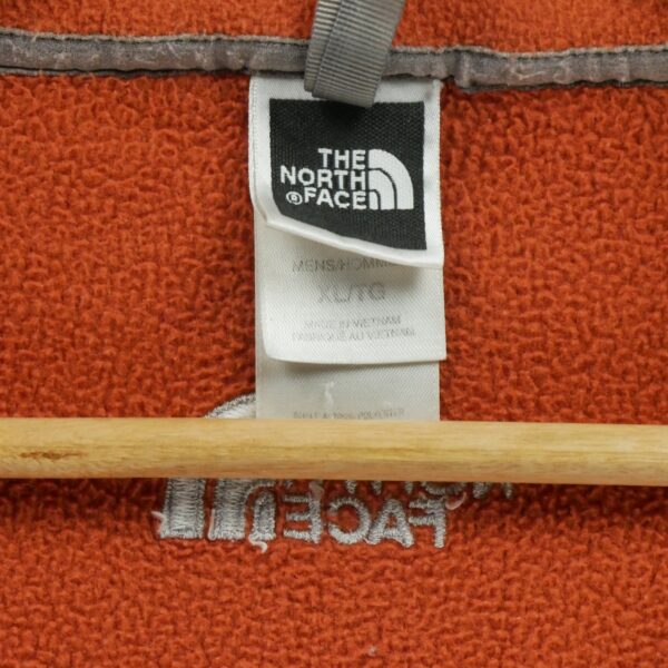 Veste polaires homme manches longues orange The North Face Col Montant