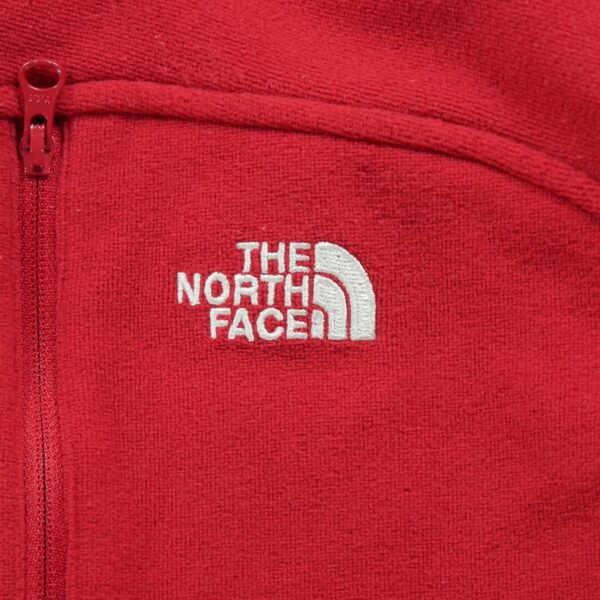 Veste polaires homme manches longues rouge The North Face Col Montant
