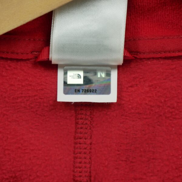 Veste polaires homme manches longues rouge The North Face Col Montant