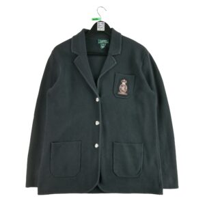 Blazer femme manches longues noir Lauren Ralph Lauren