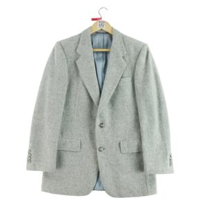 Blazer homme manches longues gris Dior Motif chine Col Officier