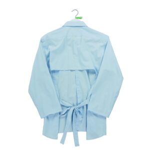 Chemise classiques femme manches longues bleu clair Dior