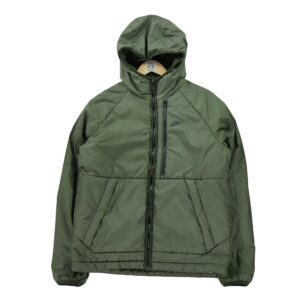 Doudoune homme manches longues kaki Nike Col Montant