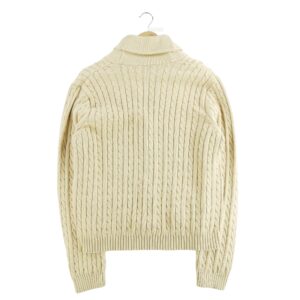 Gilet femme manches longues beige Lauren Ralph Lauren Col Chale