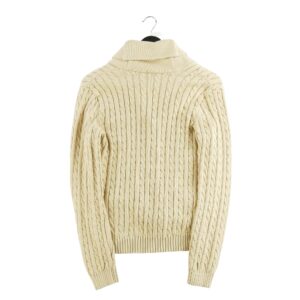 Gilet femme manches longues beige Lauren Ralph Lauren Col Chale