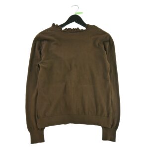 Gilet femme manches longues marron Lauren Ralph Lauren Col V