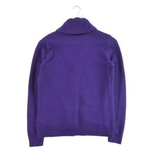 Gilet femme manches longues violet Lauren Ralph Lauren Col Chale