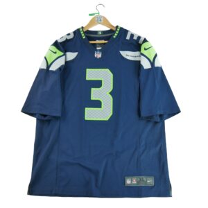 Maillot manches courtes homme marine Nike Equipe Seattle Seahawks