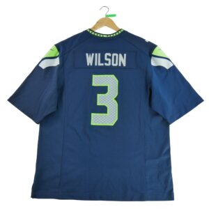 Maillot manches courtes homme marine Nike Equipe Seattle Seahawks