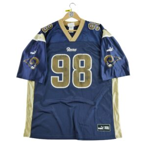 Maillot manches courtes homme marine Puma Equipe Saint Louis Rams